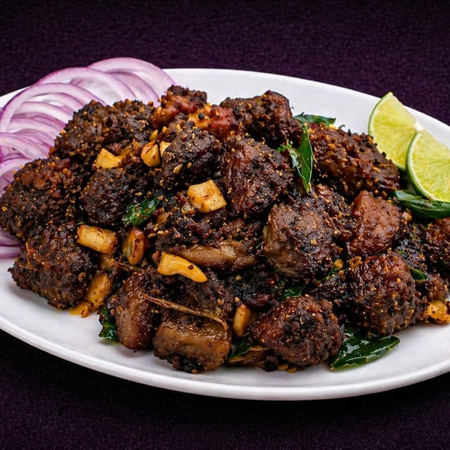 Mutton Pepper Fry.