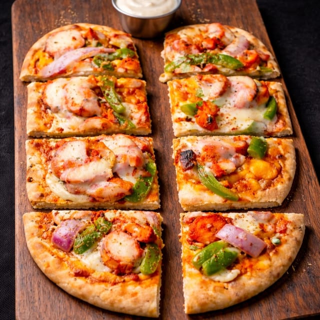 Chicken Tikka Flatbread.