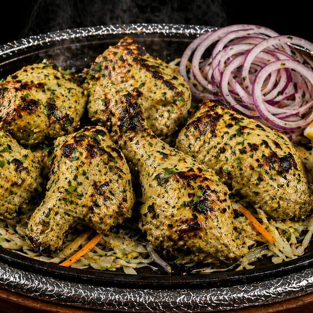 Afghani Chicken Sizzlers.