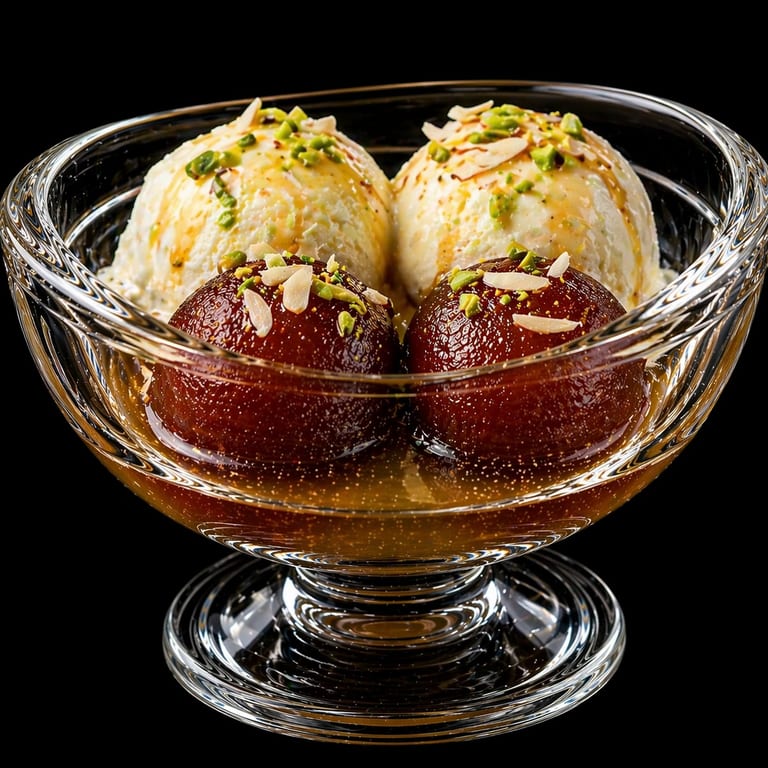 Indulge in our gulab jamun