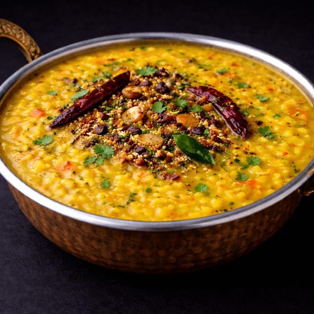 Dal Tadka Curry.