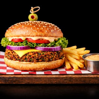 Mutton Keema Burger