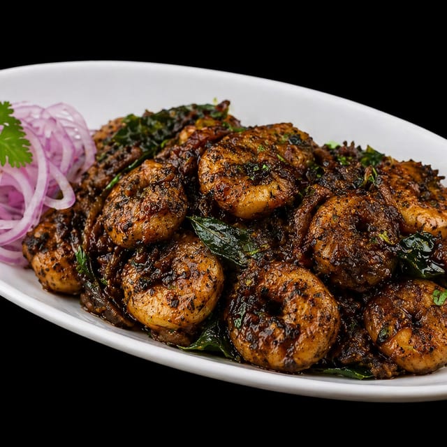 Shrimp Pepper Fry.