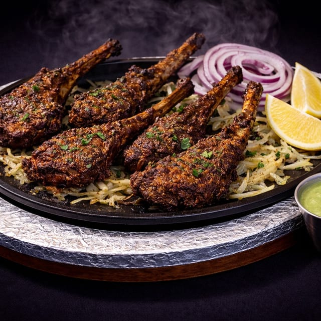 Mutton Chops Sizzlers.